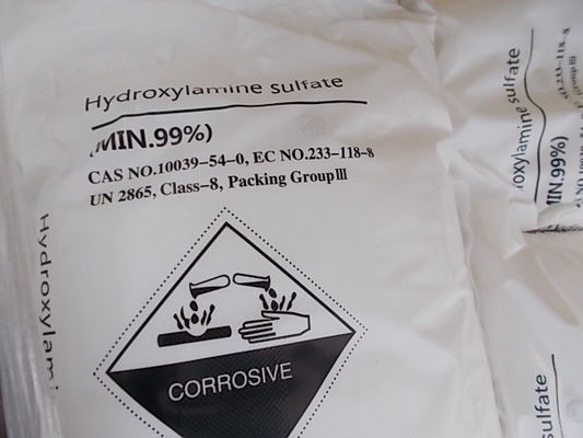 Powder Hydroxylamine Sulphate , ISO9001 CAS 10039-54-0 Chemical Intermediate
